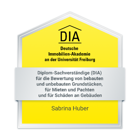 DIA Diplom-Sachverständige (DIA) - Sabrina Huber